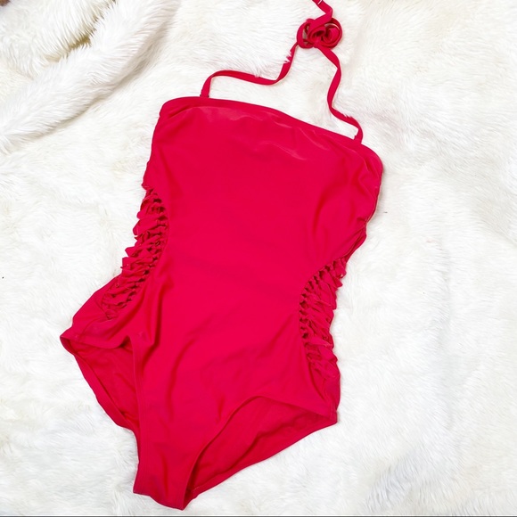 sofia by sofia vergara Other - Sofia Vergara One Piece Swimming Suit Red Cutouts